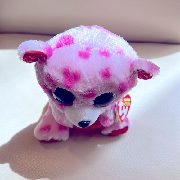 Beanie Boos Sweetikins Valentines Bear Plush 6” - Picture 6 of 7